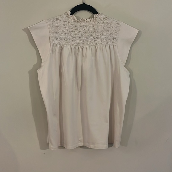 BOSS C Enoemi Smocked Top - L - Picture 3 of 5